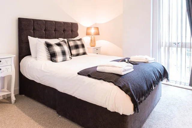 شقة سوبيريور بسريرين مزدوجين بغرفتي نوم، City Stay Apartments - The Hub Mk 2/8