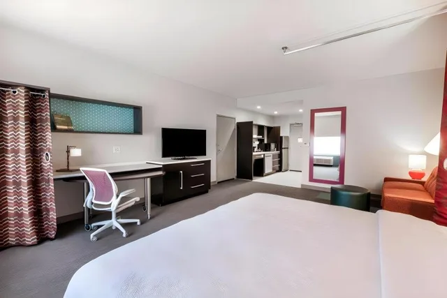 جناح استوديو بسرير كينج مع أريكة لذوي الإعاقة، Home2 Suites By Hilton Abilene Tx 2/4