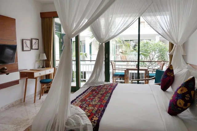غرفة ديلوكس بإطلالة على المسبح، Sabana Ubud 9/10