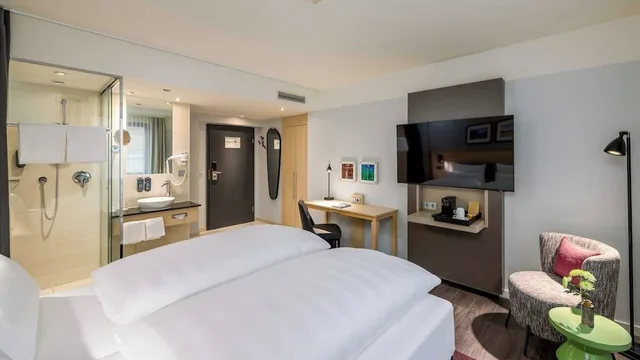 غرفة قياسية بسرير مزدوج، Lyskirchen Hotel 1/10