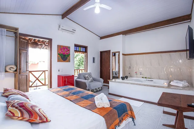 Master, Luxury, Hydromassage، Velinn Pousada Recanto Da Villa 2/5