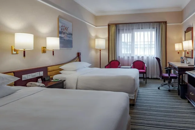 غرفة قياسية بسريرين مزدوجين مع دخول صالة النادي، Metropark Lido Hotel 2/4