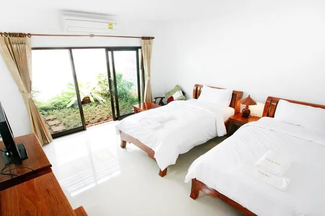 غرفة قياسية بسريرين منفصلين، Baan Na Khon Hotel 1/3