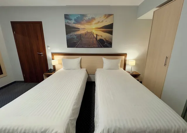 غرفة اقتصادية بسريرين منفصلين بغرفة نوم واحدة، Poleczki Residence Apartments 1/5