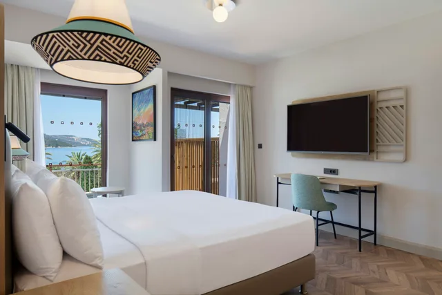 جناح بغرفة نوم واحدة بإطلالة، DoubleTree by Hilton Bodrum Isil Club Resort 1/7