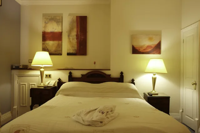 غرفة ديلوكس بسرير مزدوج بغرفة نوم واحدة، Cantley House Hotel 2/3