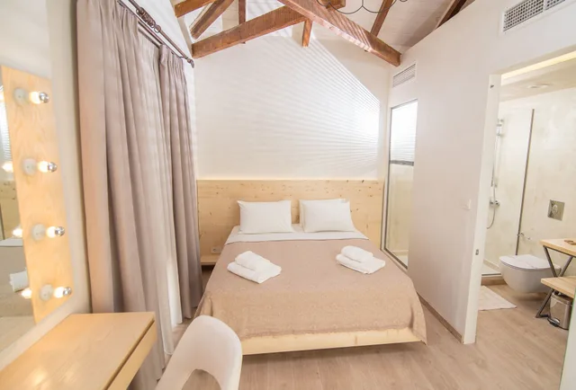 لوفت بسرير مزدوج، Panellinion Luxury Rooms 3/8