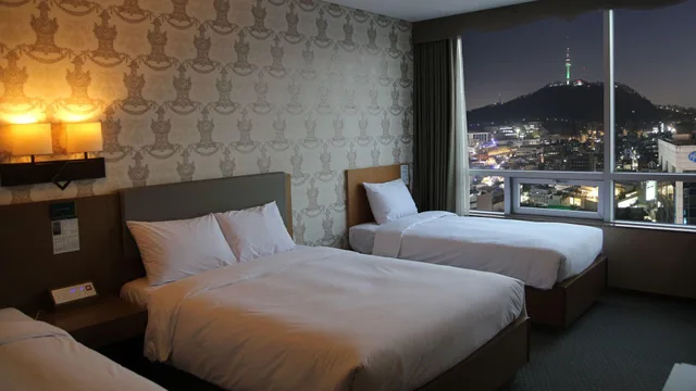 Room, Triple, Double and Twin Beds, Mohenic Hotel Seoul Myeongdong 3/4