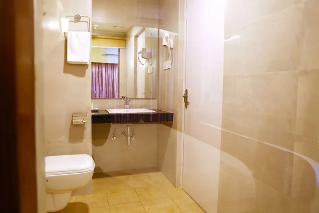 غرفة ديلوكس بسريرين منفصلين بشرفة، Hotel Haven O'ganga 9/10