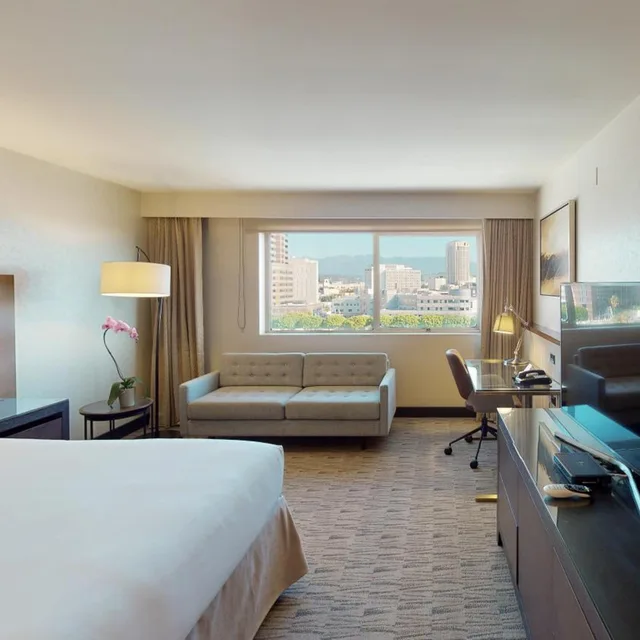 غرفة سوبيريور رباعية، Miyako Hotel Los Angeles 4/10