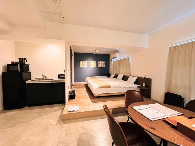 غرفة ثلاثية بسرير فردي، Riverside Arashiyama 5/10