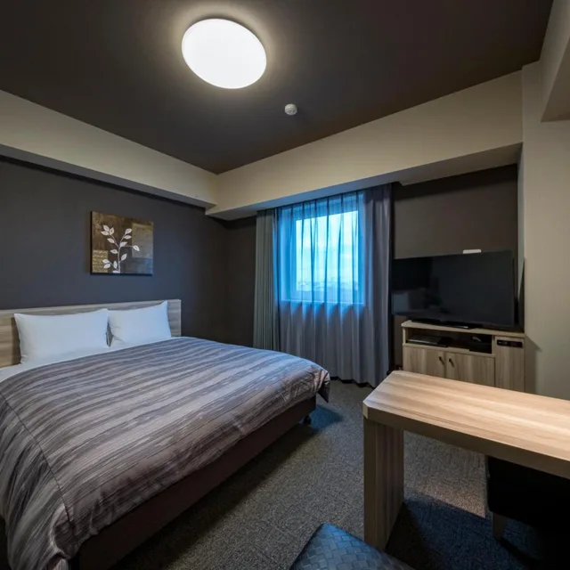 غرفة بسرير مزدوج، Hotel Route-Inn Kamisu 1/3