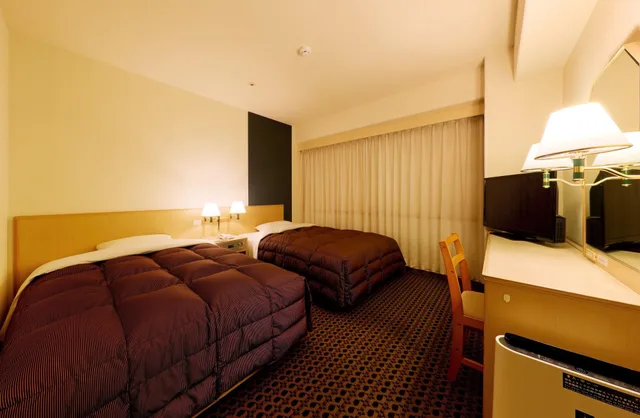 غرفة بسريرين منفصلين للمدخنين، Yonago Washington Hotel Plaza 1/1