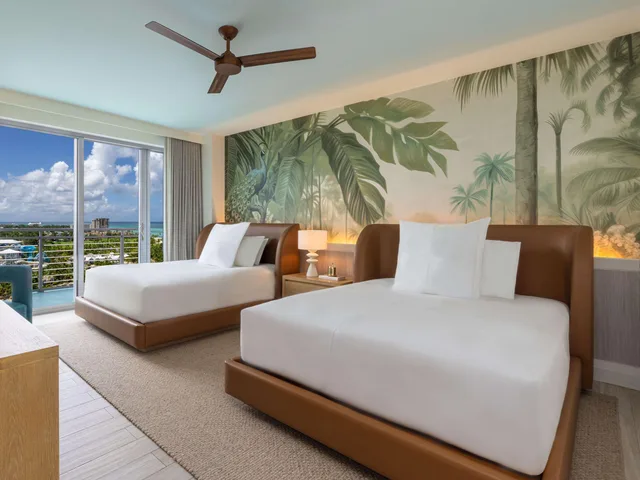 شقة بإطلالة على البحر بغرفتي نوم، SLS Baha Mar 1/1