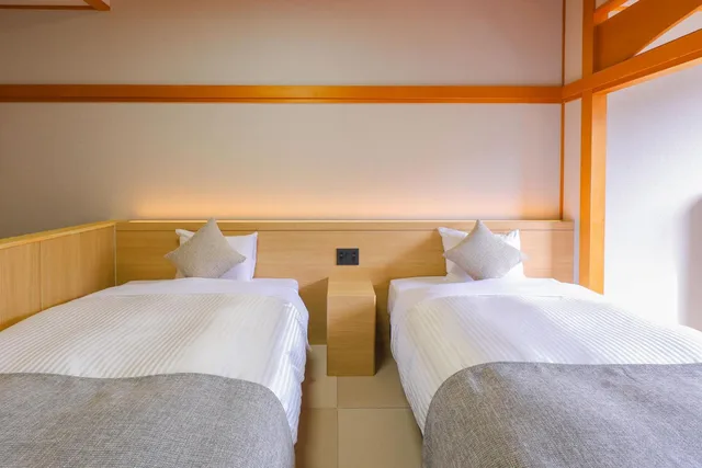 Interior, Japanese, Superior, Twin Beds, Indoor Bath, Hotel Kisoji 2/8