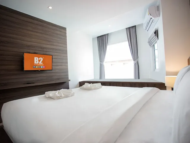 غرفة فاخرة ثلاثية بسرير مزدوج وسرير فردي، B2 Hat Yai Premier Hotel 3/8