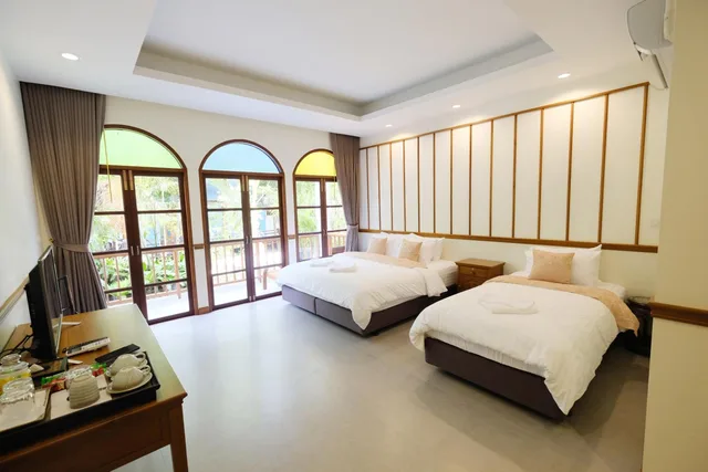 غرفة ثلاثية، Baan Imm Sook Resort 5/10