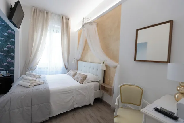 غرفة كومفورت بسرير كوين، Soggiorno La Coccinella 2/3
