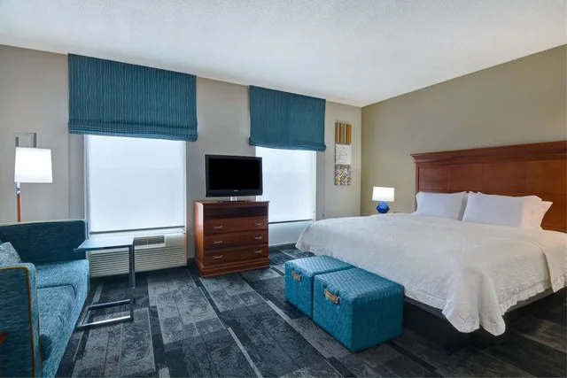 جناح استوديو بسرير كينج بحوض جاكوزي، Hampton Inn And Suites Birmingham Hoover Galleria 5/6