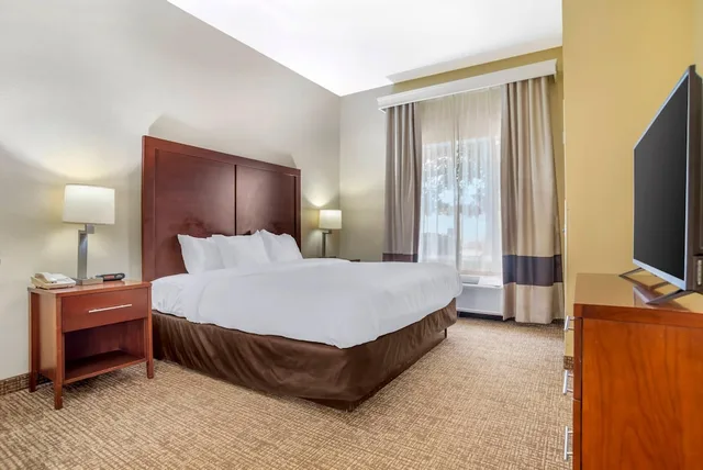 جناح بسرير كينج مع أريكة لذوي الإعاقة، Comfort Suites Montgomery East Monticello Dr 3/8