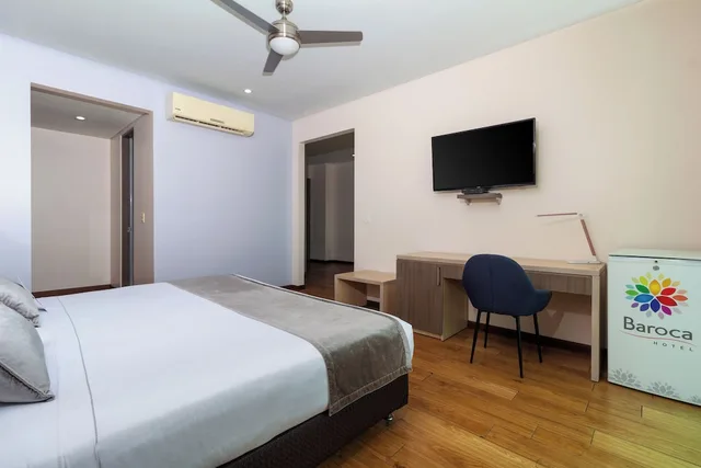 جناح رئاسي بسرير كينج مع أريكة، Hotel Baroca 3/5