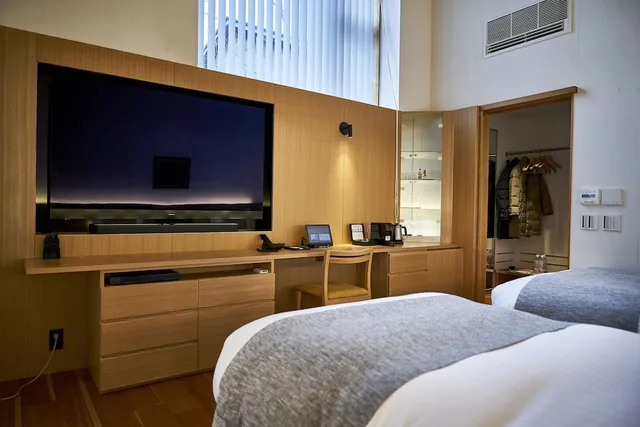 1 Bedroom, Design, Twin Beds, Sanso Amanosato 1/3
