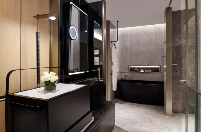 غرفة ديلوكس بسريرين منفصلين بإطلالة، Fairmont Ambassador Seoul 3/3