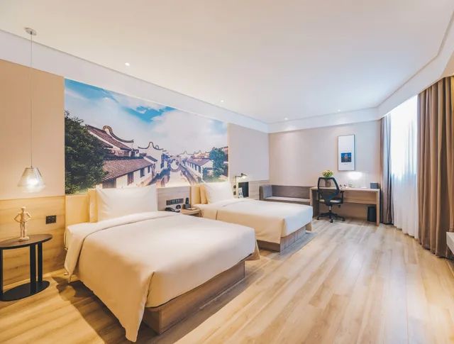 غرفة سوبيريور بسريرين منفصلين، Atour Hotel (Liaocheng Development Zone) 2/2