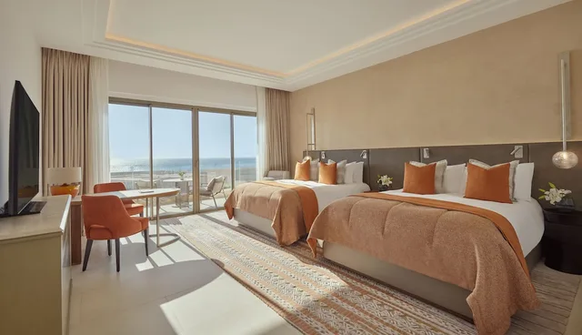 Fairmont, Deluxe, 2 Queen Beds، Fairmont Taghazout Bay 3/7