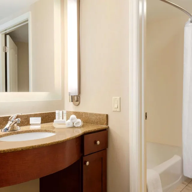 1 Bedroom, Suite, King Bed, Sofa, Homewood Suites Harrisburg West Hershey Area 2/3