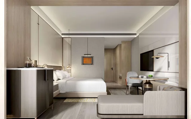 غرفة بسرير كينج، Doubletree By Hilton Xian Fengdong 2/2