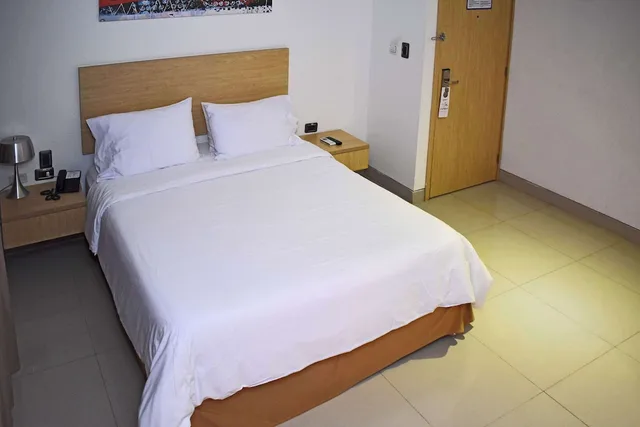 غرفة بريميوم بسرير كوين بإطلالة على المدينة، Radisson Hotel Diamond Barranquilla 3/10