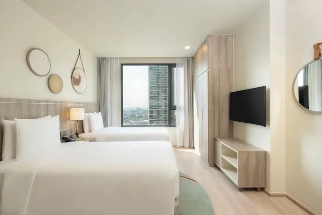جناح استوديو أساسي بسريرين منفصلين بمطبخ، Staybridge Suites Bangkok Sukhumvit 1/8
