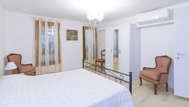 شقة بسرير كوين بغرفة نوم واحدة مع أريكة، Ca Alberto Apartments 1 2/7