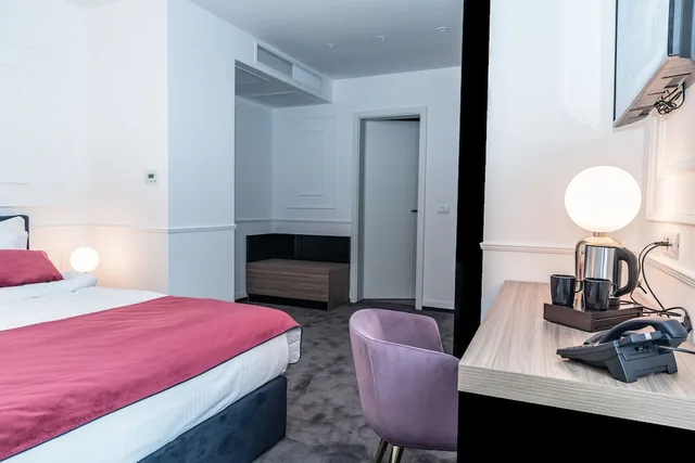 غرفة ديلوكس بسريرين منفصلين، Del Corso Hotel 1/5