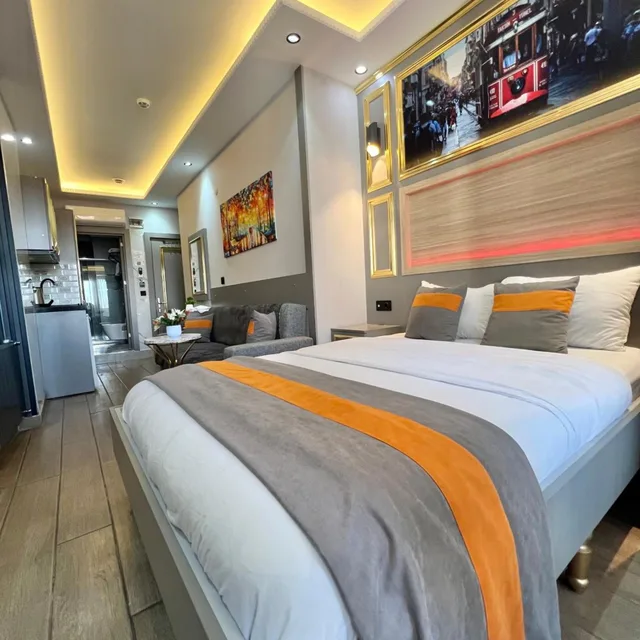 غرفة ديلوكس بسرير مزدوج بشرفة، Taksim Larissa Hotel 1/5