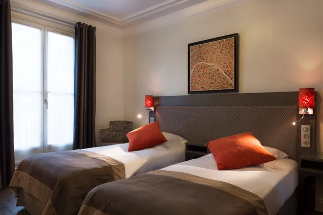 غرفة سوبيريور بسريرين منفصلين، Hotel La Regence Etoile 3/6