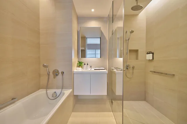 غرفة بريميوم بغرفتي نوم، Pan Pacific Serviced Suites Beach Road 5/5