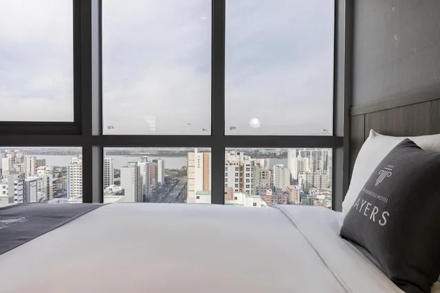 غرفة اقتصادية بسرير مزدوج، Layers Hotel Hadan 4/7