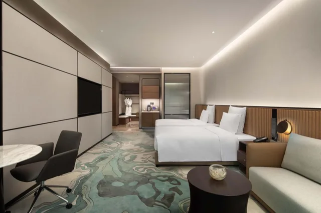 غرفة تنفيذية بسرير فردي، Novotel Lianyungang Haizhou 3/6