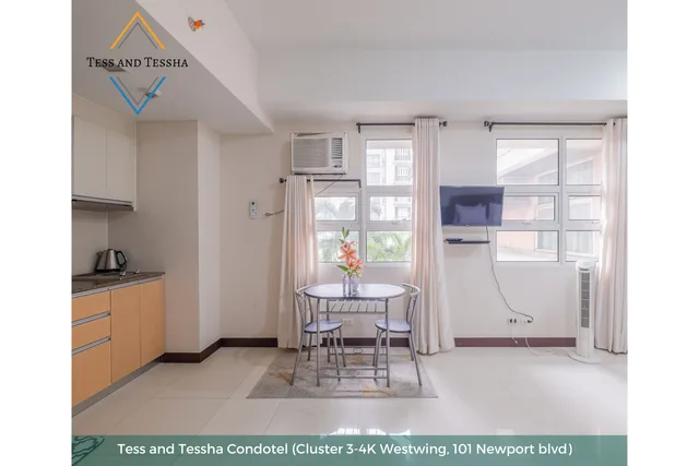 غرفة عائلية، Tess and Tessha Condotel near T3 Airport 1/2