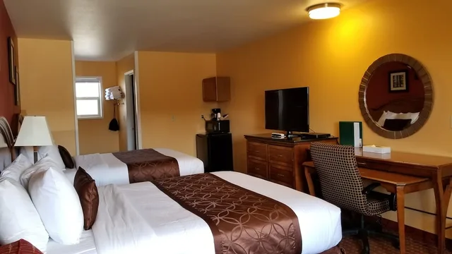 غرفة ديلوكس بسريرين كوين، Forks Motel 2/4
