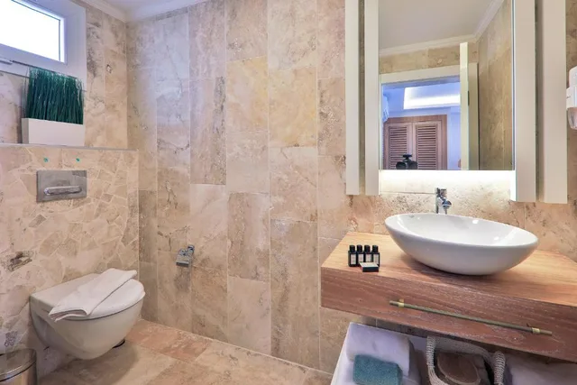 غرفة كومفورت بإطلالة على البحر، Kalkan Saray Suites Hotel 6/8