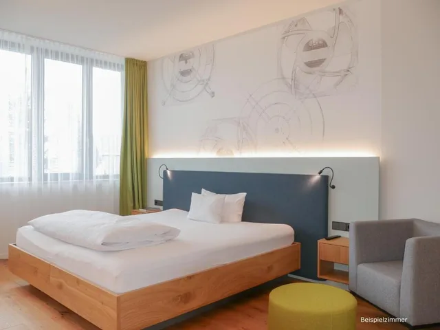 غرفة ديلوكس بسرير مزدوج، Hotel Federwerk 1/4