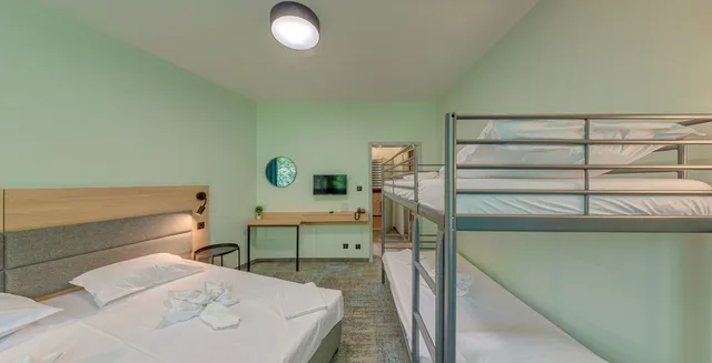غرفة ديلوكس بسرير مزدوج، Hotel Preslav All Inclusive 3/4