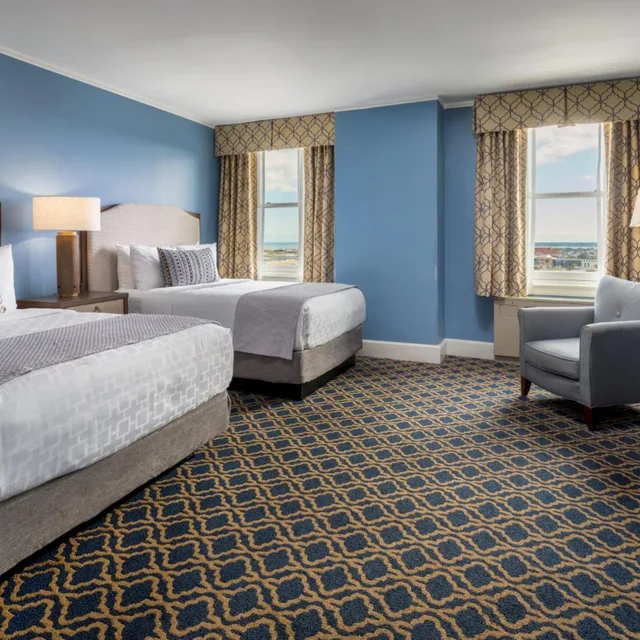 غرفة ديلوكس بسرير مزدوج بإطلالة على البحر، Francis Marion Hotel 1/3