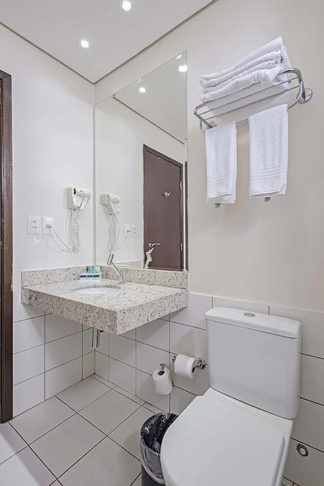 غرفة ديلوكس بسريرين مزدوجين، Slaviero Hotel Porto Velho 4/4
