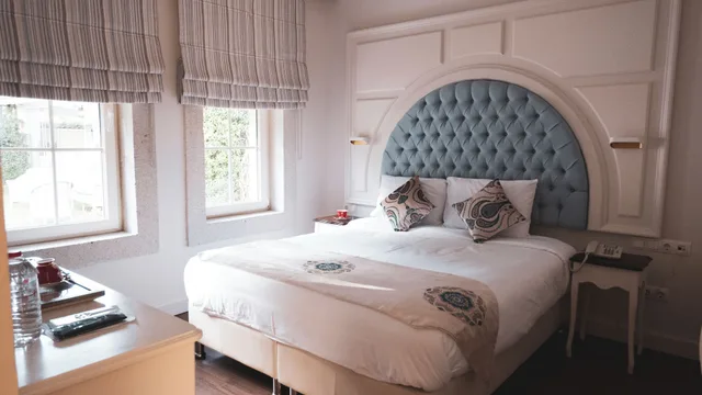 غرفة ديلوكس بسرير كوين، Salbakos Herakleia Boutique Hotel 3/10
