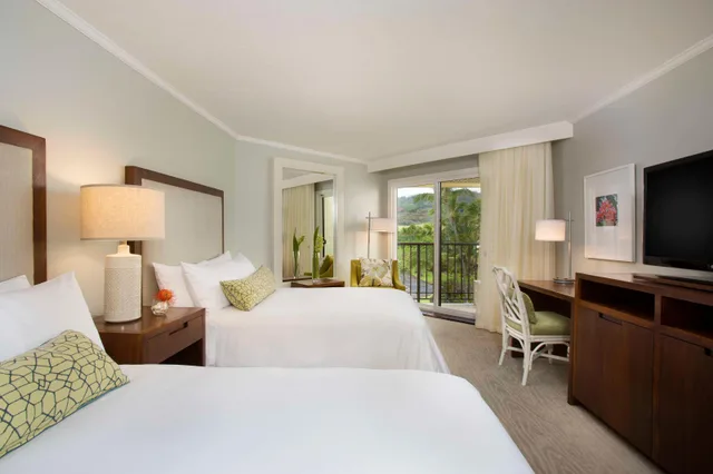 غرفة بسرير مزدوج لذوي الإعاقة، OUTRIGGER Kauai Beach Resort & Spa 5/6