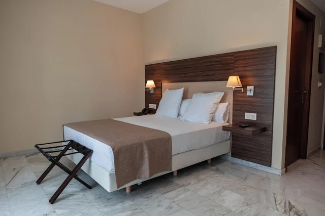غرفة بسريرين منفصلين بشرفة، Hotel Finca Los Abetos 8/10